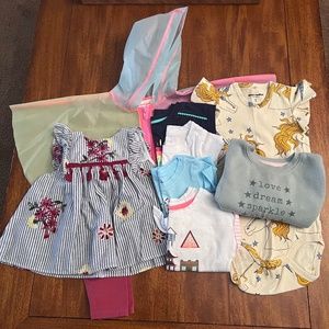 Baby Girl 12 Months Clothes - Cat & Jack/Grayson Mini/Pippa & Julie/Mini Rodini